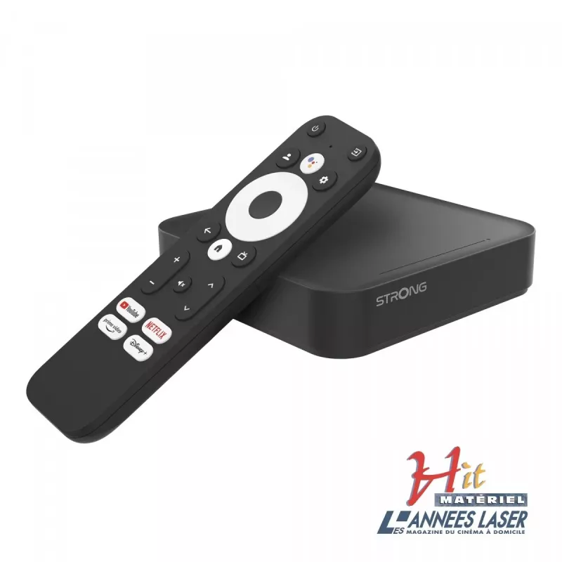 Strong LEAP-S3 Smart TV Box juoda 4K Ultra HD 16 GB Wi-Fi Ethernet LAN