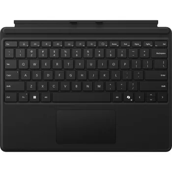 Klaviatūra Microsoft Surface Pro EP2-00428 Juoda — nuimamas klaviatūros dangtelis, skirtas Surface Pro, apšviečiami klavišai, magnetinis tvirtinimas
