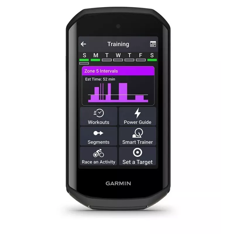 GPS dviračio kompiuteris GARMIN Edge 1050, 3,5 colio ekranas, juodas