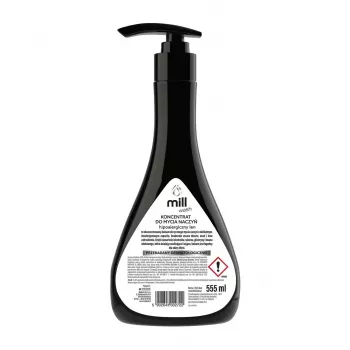 Indų plovimo balzamas Mill Hypoalerginis Linų 555 ml – Mill indų ploviklis, švelni formulė