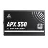 Montech APX550 maitinimo blokas 550 W 20+4 kontaktų ATX juodas