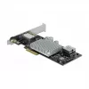 Vidinė eterneto kortelė DeLOCK GE10P-PCIE4XG301