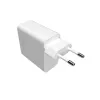Įkroviklis FIXED FIXC65-2C-WH Vidinis AC greitasis įkrovimas 2x USB Type-C