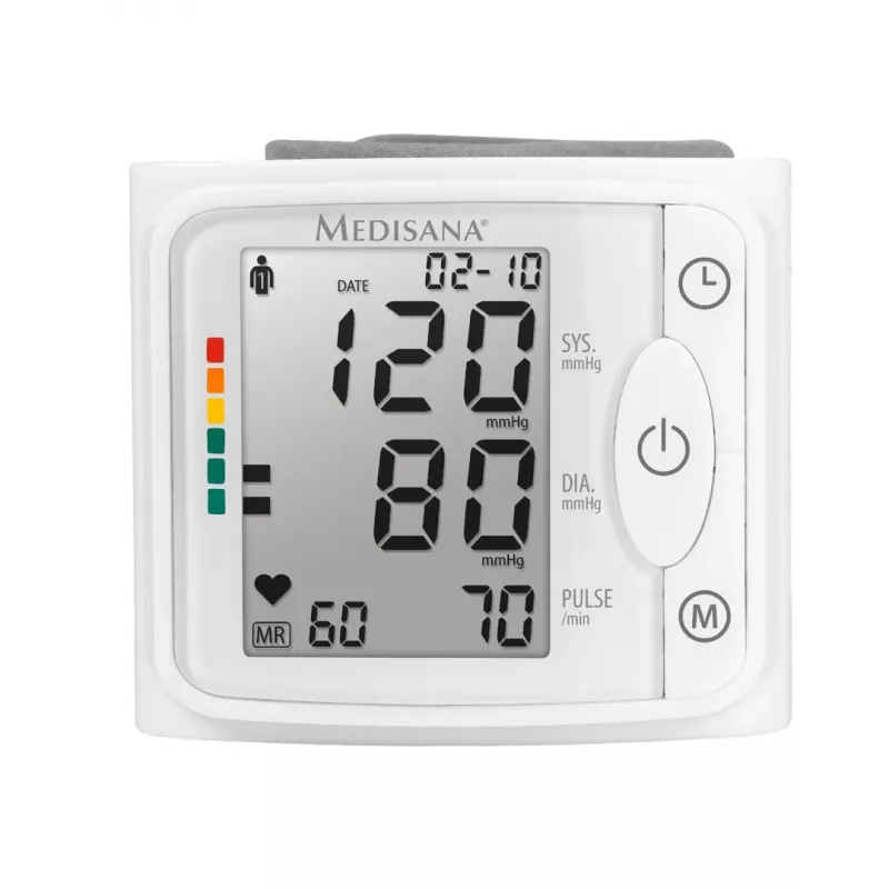 Medisana BW 320 riešo kraujospūdžio matuoklis - automatinis, 2 vartotojai, 120 atminties
