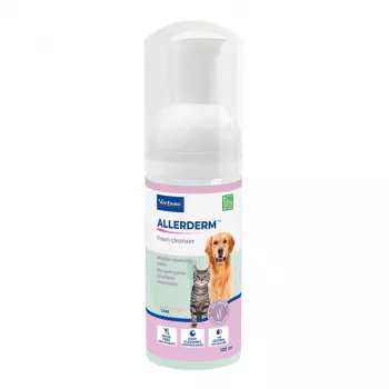 Valomasis putplastis VIRBAC ALLERDERM SPOT ON šunims ir katėms 6 x 2 ml