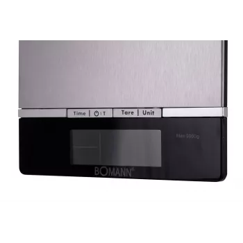 Bomann KW 1421 CB - LCD - Juoda - Nerūdijantis plienas - 160 X 230 X 18 Mm - 18 Mm - AAA - Nerūdijantis plienas (614211)