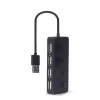 USB 2.0 sąsajos šakotuvas Gembird UHB-U2P4-05 su 4 USB prievadais