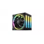 DeepCool FL12R 120mm ARGB korpuso ventiliatoriai, 3 vnt., juodi