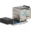 Jungtis DeLOCK 1 x 9 kontaktų 2,54 mm/2 x USB 2.0-A 41825