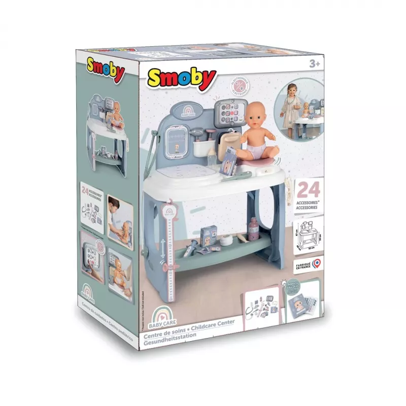 SMOBY Baby Care centras 240305 su priedais