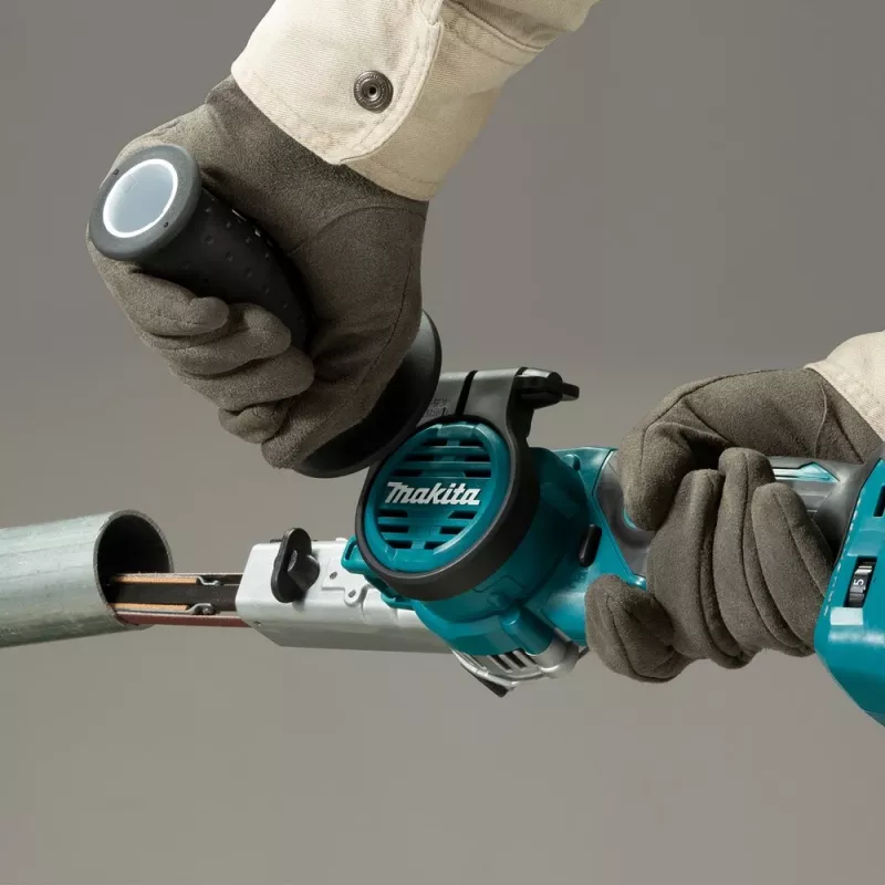 Makita DBS180Z nešiojamasis šlifuoklis Detalus šlifuoklis Juoda, Mėlyna