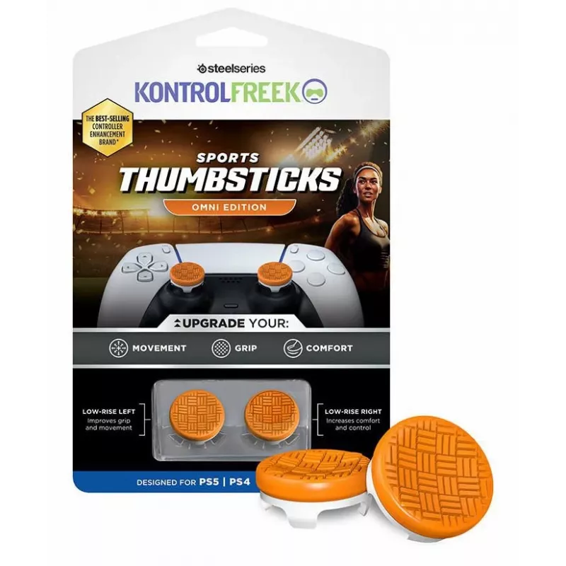 KontrolFreek Sports Omni Orange Balta Kit PS5