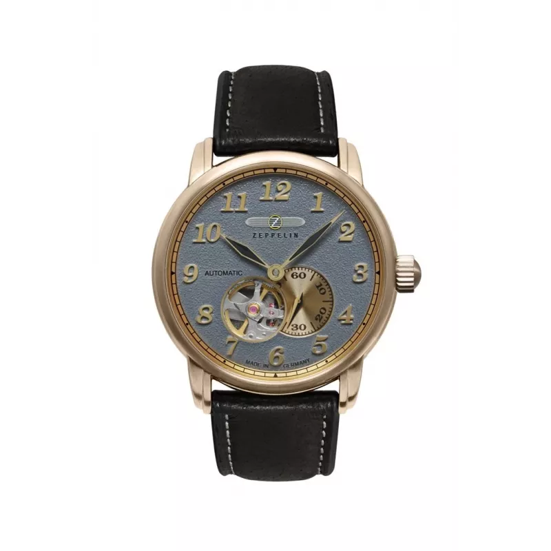 Rankinis laikrodis Zeppelin LZ127 76645 Automatinis 40 mm nerūdijančio plieno korpusas