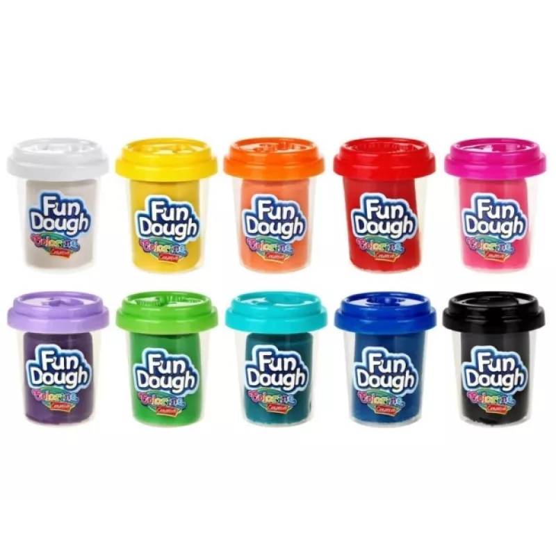 Colorino Creative Fun Dough 10 vnt.