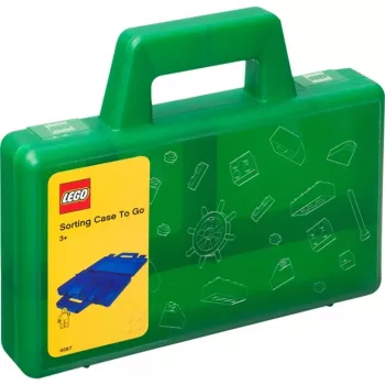 Dėžė dėžė Room Copenhagen rūšiavimo dėžė LEGO 40870003 Žalia – modulinis su žaislais suderinamas organizatorius