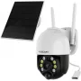 IP stebėjimo kamera Foscam B4 Dome 4 MP (2560×1440), Wi‑Fi 2,4 GHz, IP65, Saulės + baterija 5000 mAh, 355° pasukimas, 90° pakreipimas