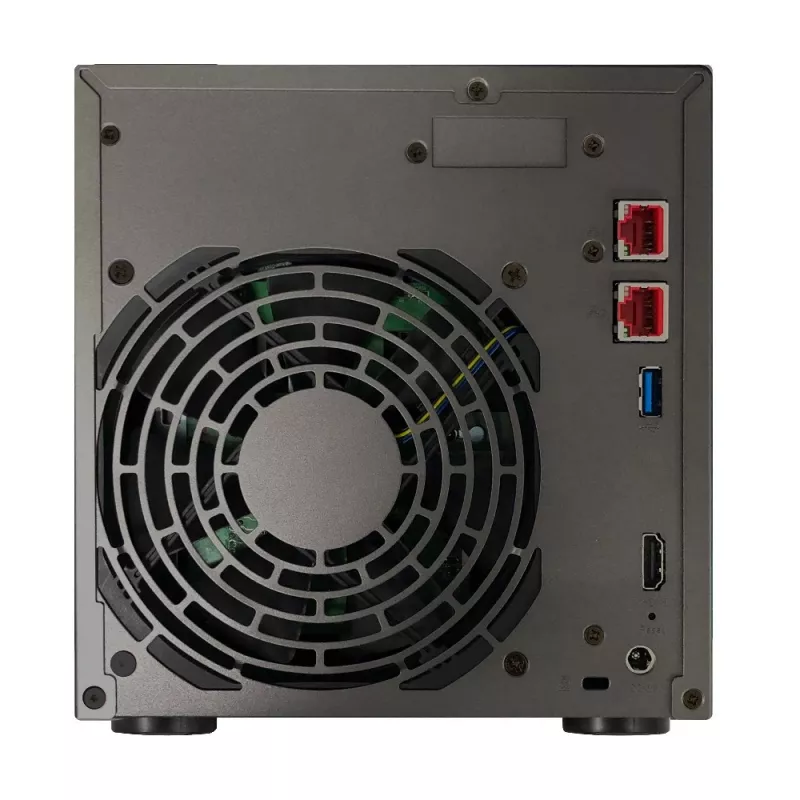 Asustor LOCKERSTOR 4 Gen2 (AS6704T) NAS stalinis kompiuteris Intel® Celeron® N N5105 4 GB DDR4 0 TB ADM juodos spalvos