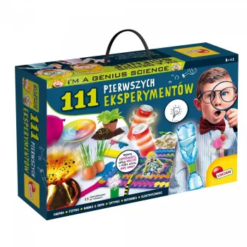I'm a Genius Science 111 Pirmieji eksperimentai PL97562 LISCIANI