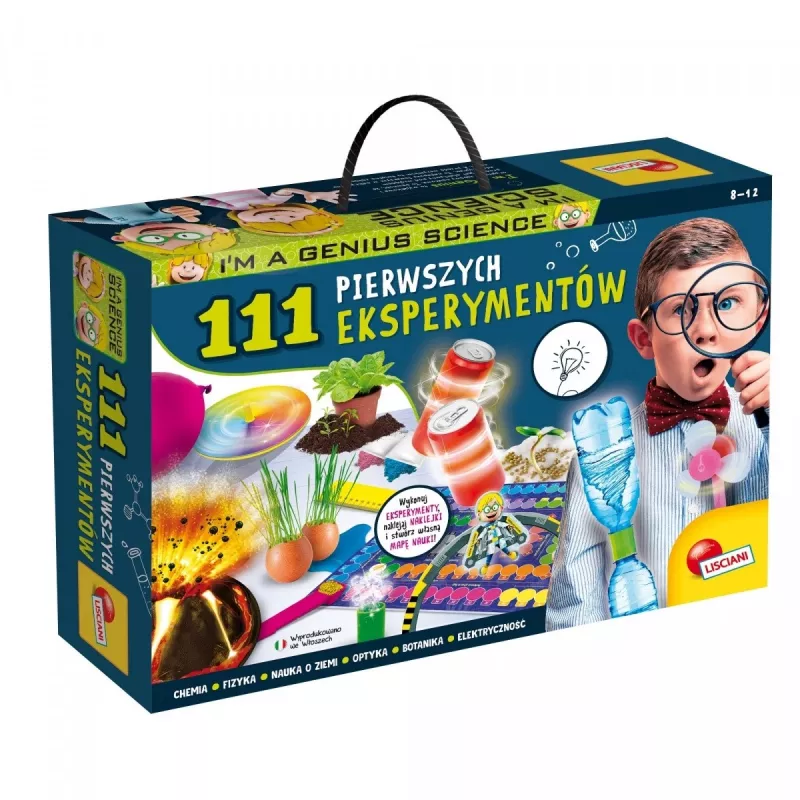 I'm a Genius Science 111 Pirmieji eksperimentai PL97562 LISCIANI