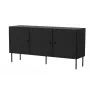 Cama 3D komoda PALAZZO BIS 151x40x75 matinis juodas