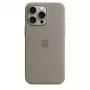 Silikoninis dėklas su „MagSafe“, skirtas „iPhone 15 Pro Max“ – molio spalvos