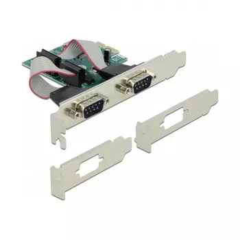 DeLOCK PCI Express x1 kortelė su 2 nuosekliaisiais RS-232 prievadais