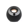 CREATIVE Pebble V3 Minimalistiniai 2.0 USB-C staliniai garsiakalbiai su USB garsu, Clear Dialog patobulinimu, Bluetooth 5.0, 8W RMS ir 16W didžiausia galia, USB-A
