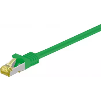 Tinklo kabelis Goobay RJ-45 CAT7 10 m žalias S/FTP (S-STP)