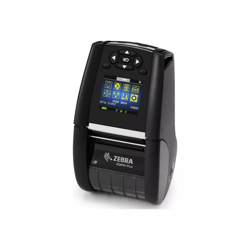Zebra ZQ61-AUFAE14-00 spausdintuvas, juodas
