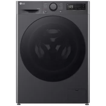 Skalbimo mašina LG F2WR508S2M — priekinio įkrovimo, 8 kg, 1200 aps./min, A efektyvumo, 60×48 cm, LED, vidutiniškai juoda