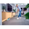 Leifheit 55092 šluota Microfibre 8000 ml Sauso ir šlapio valymo mikropluoštas Mėlyna, Pilka
