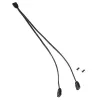 Kabelio skirstytuvas Kolink ARGB 1-2 Splitter kabelis 30 cm, 5 V, juodas