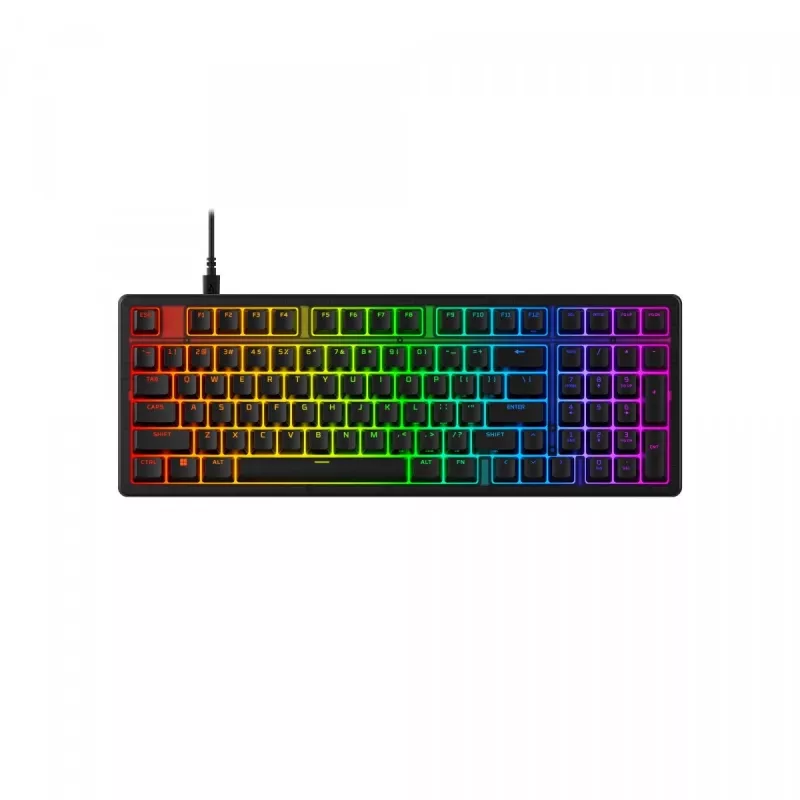 HyperX Origins 2 1800 klaviatūra, juoda