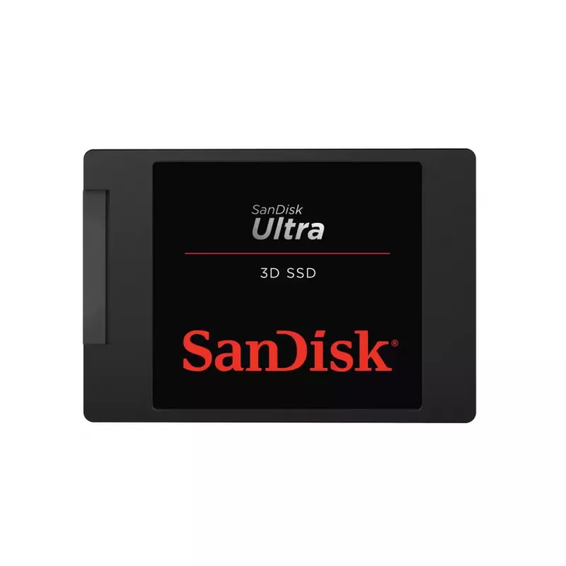 SanDisk Ultra 3D - SSD - 500 GB - vidinis - 2,5 colio (6,4 cm) - SATA 6 Gb/s (SDSSDH3-500G-G26)
