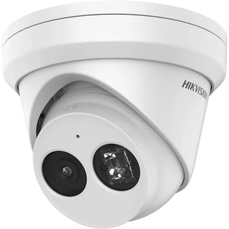 Hikvision Pro Series(EasyIP) DS-2CD2343G2-IU - Tinklo stebėjimo kupolinė kamera - atspari dulkėms ir vandeniui - spalvota (diena/naktis) - 4 MP - 2688 x 1520 - 720p, 1080p - M12 jungtis