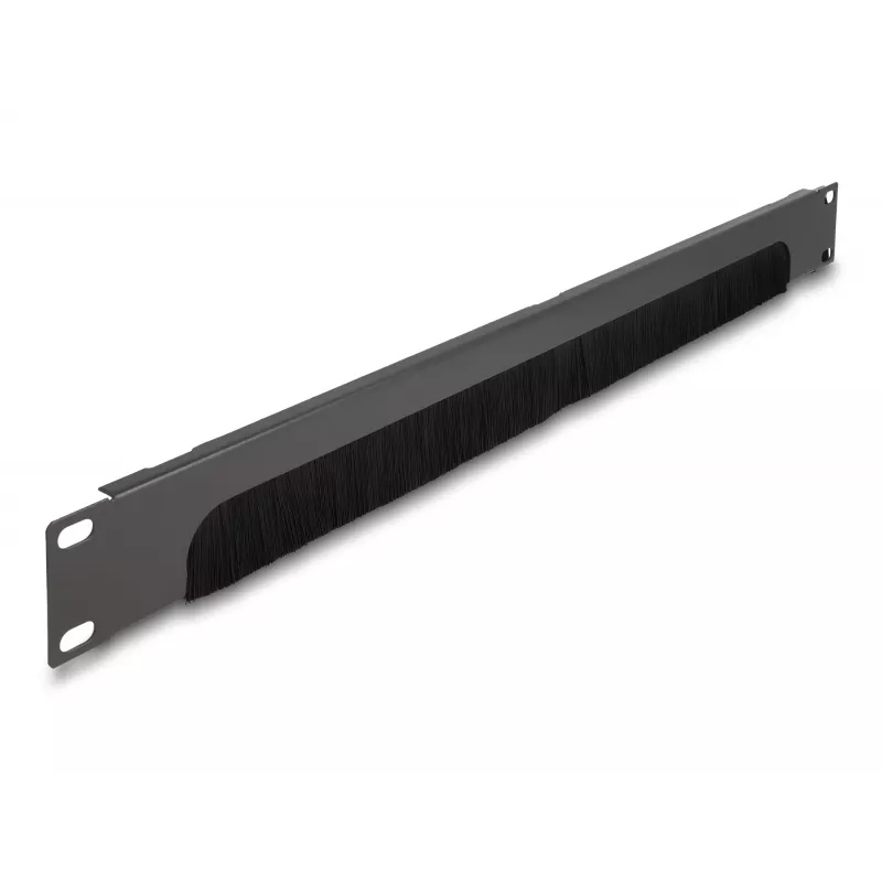 Šepečio skydelis DeLOCK 66750 Pilkas Metalinis Nailoninis 19 colių