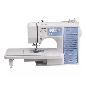 Siuvimo mašina Brother FS100WT — 100 dygsnių raštų, 850 SPM, 7 mm dygsnio plotis, automatinis adatos įvėrėjas, LCD