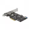 Vidinis USB 3.2 Gen 2 adapteris DeLOCK 90060
