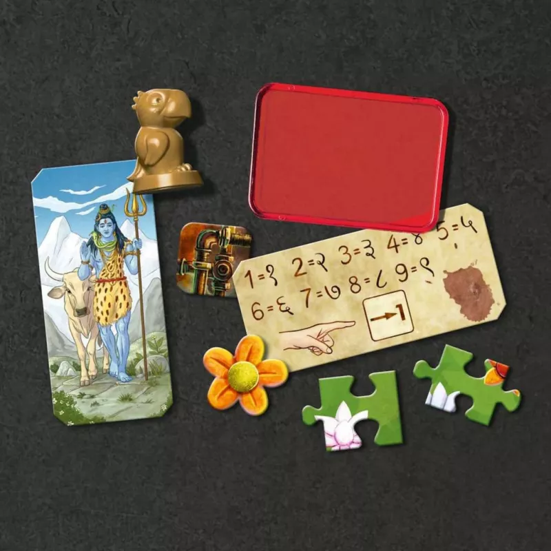 Mystery Adventskalender - Der indische Palast, dėlionės žaidimas