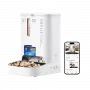 Automatinė gyvūnų šėrykla PETKIT YumShare Dual-hopper 2 su kamera, 5 L talpa, ABS ir 304 nerūdijantis plienas, balta