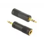 Cablexpert 6,35 mm lizdas į 3,5 mm kištuką garso adapteris | A-6.35F-3.5M