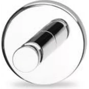 Tesa universal indoor storage hook 59320-00000-01 Chrome, Ø 3.4 cm, length 32 mm, 1 pc