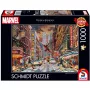 Thomas Kinkade Studios: Marvel - Deadpool, Snow Day, Puzzle 1000 dalių