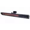Infraraudonųjų spindulių šildytuvas SUNRED RD-DARK-25, 2500 W, montuojamas ant sienos, IP55, juodas