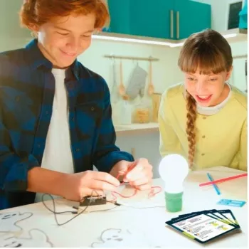 Edukacinis elektronikos rinkinys Liscianigiochi rinkinys I'm A Genius Electricity (modelis 304-pl97524)