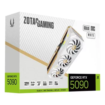 ZOTAC GAMING GeForce RTX 5090 SOLID OC Balta 32GB GDDR7