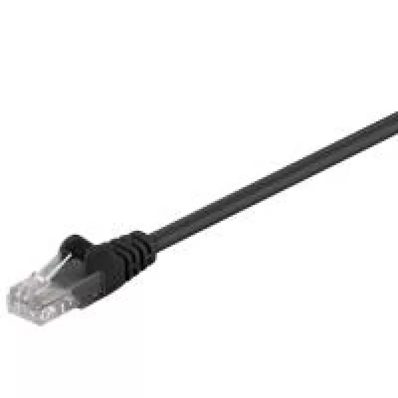 Tinklo kabelis Goobay RJ-45 Cat 6 1,5 m juodas