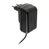 Vidinis kintamosios srovės greitasis įkroviklis Akasa AK-PK15-02CM — 15W, USB-C 3A, 1,5 m laidas, juodos spalvos