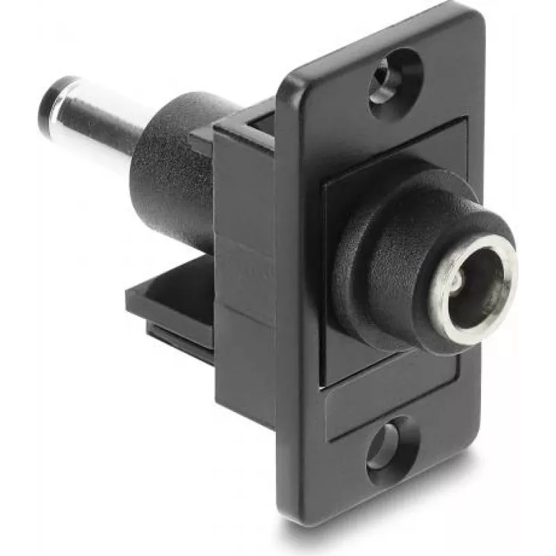 Skydo montavimo DC lizdo adapteris DELOCK 5,5x2,1 mm į 5,5x2,5 mm, modelis 91119