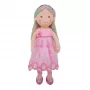 TULILO Kornelia skudurinė lėlė 50 cm – minkštas medžiaginis žaislas, 50 cm aukštis